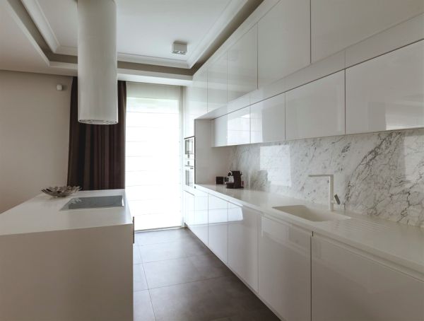 white kitchen